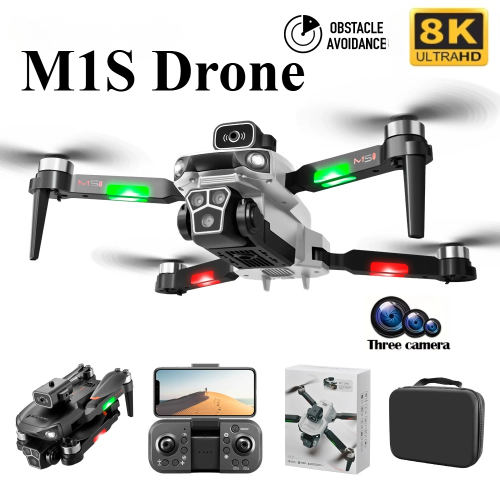 M1S Drone 8K Professional Trip – Drone Gimbal 3 Axis recenzja i cena