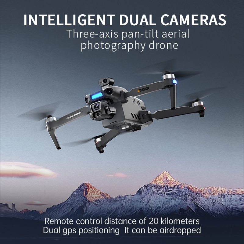 2026 New 8K Dual Camera Drone  – Drone Gimbal Mount recenzja i cena