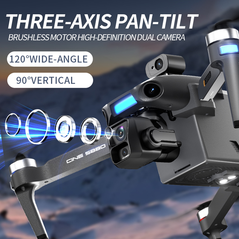 2026 New 8K Dual Camera Drone  – Drone Gimbal Mount recenzja i cena