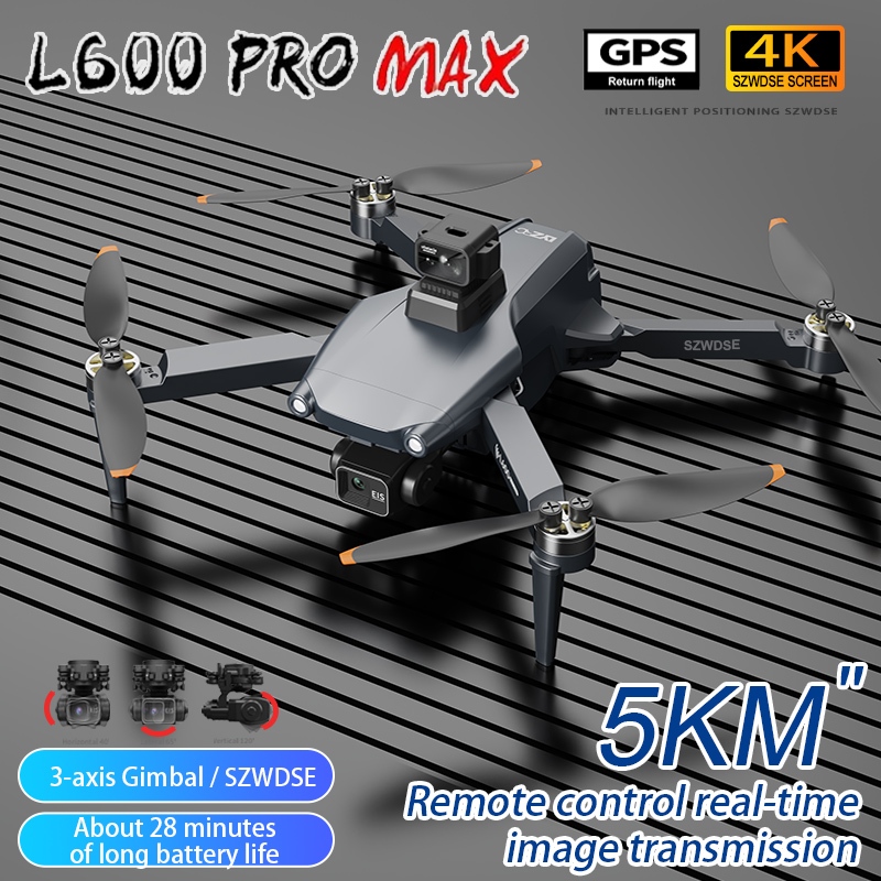 L600 Pro MAX /L600 PRO Drone 4 – Drone Gimbal 3 Axis recenzja i cena