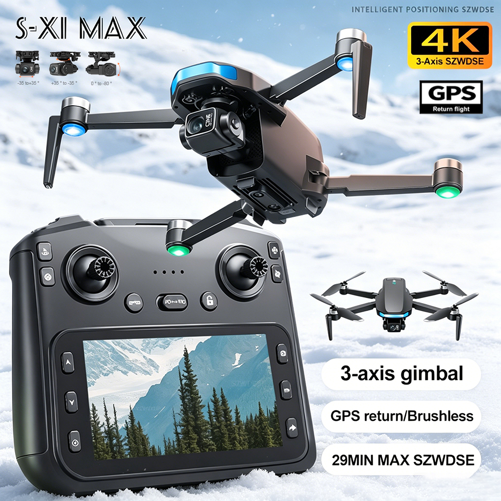 New S-X1 MAX Drone GPS 8K Prof – Drone Gimbal Mount recenzja i cena