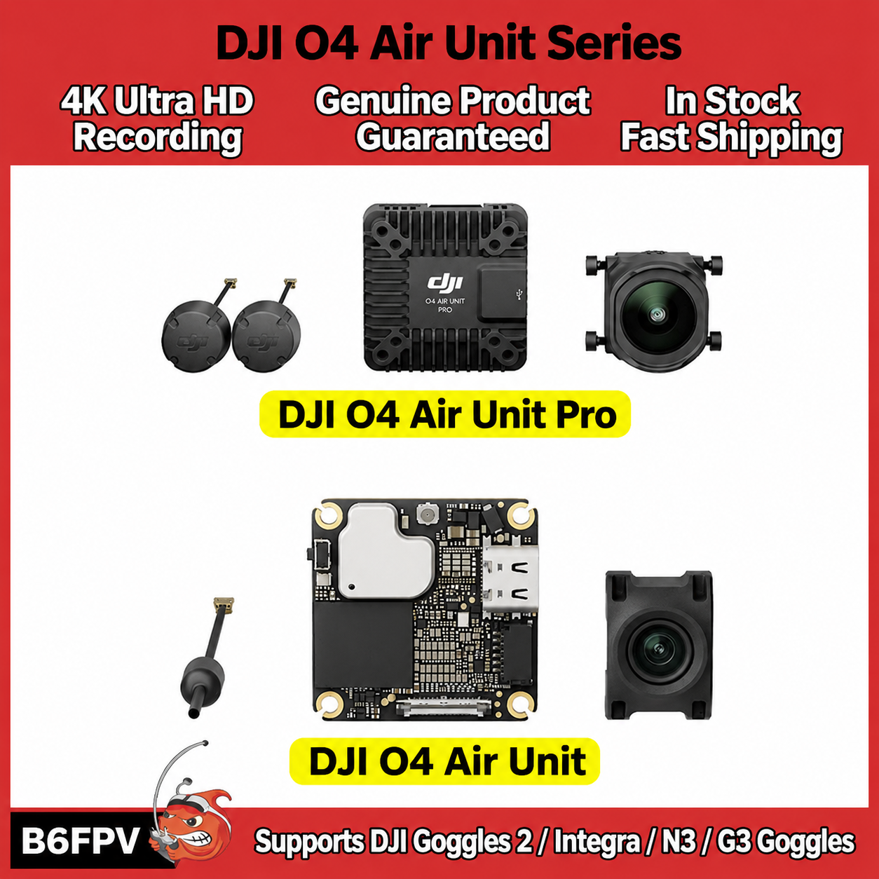 DJI O4 Air Unit Series Flagshi – Drone Gimbal Controller recenzja i cena